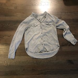 Universal Thread Gray Button Down Shirt XS